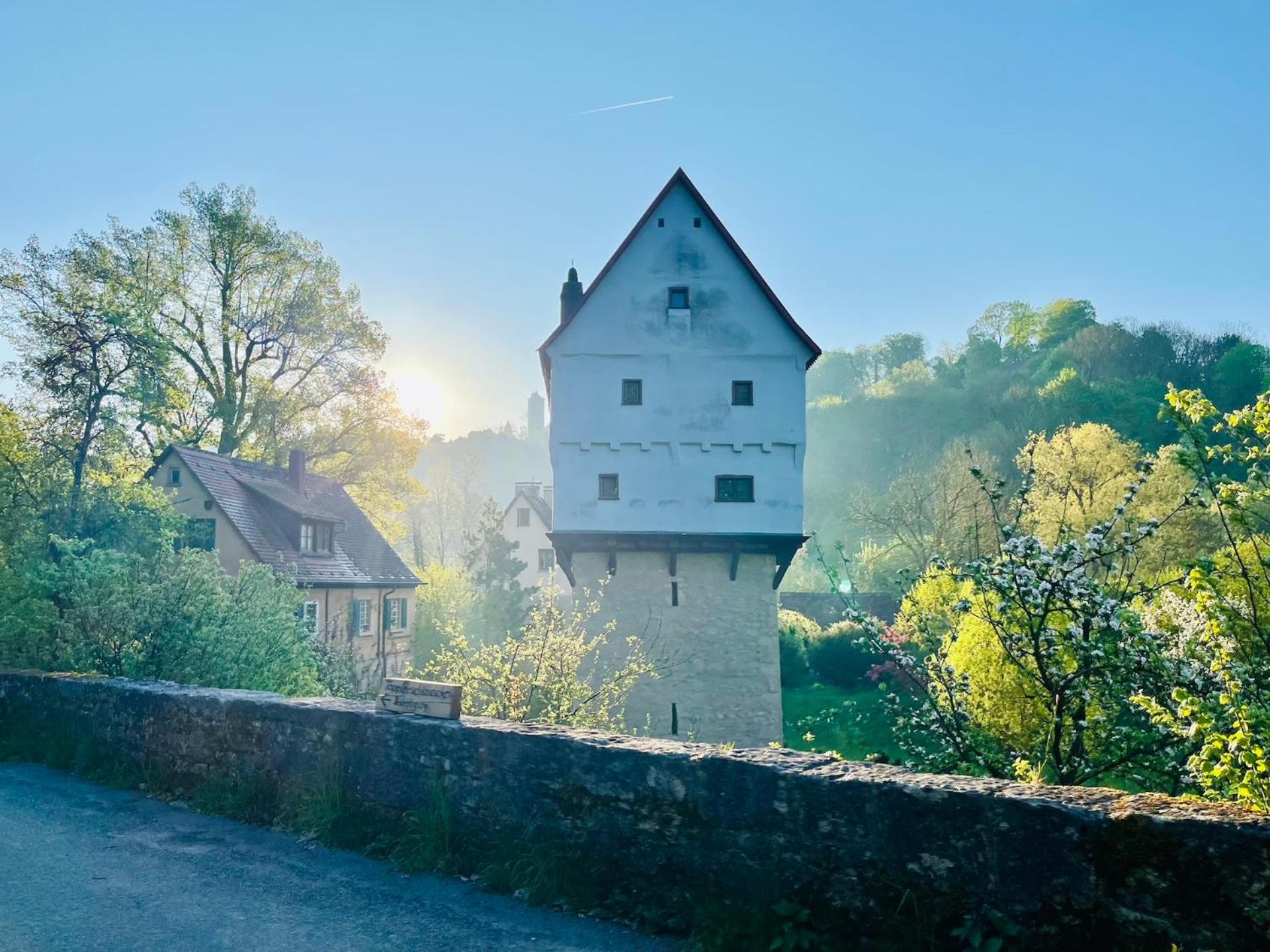 Tauberchalet I Boutique-Ferienhaus Mit Sauna, Whirlpool & Natur I 10Min Walk To Historic Old Town Rothenburg ob der Tauber Kültér fotó